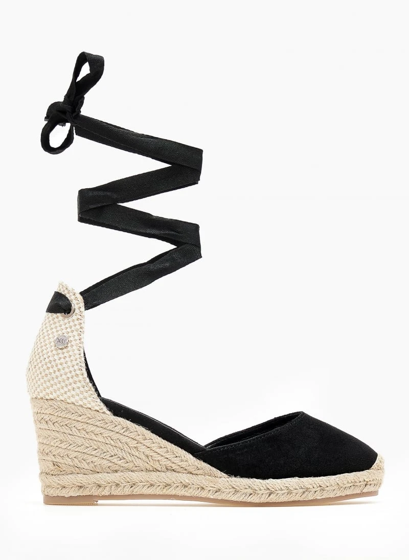 Xti Footwear Εσπαντρίγιες Platform Suede Lace Up Xti 141094 - Μαύρο 4 Xti Footwear Εσπαντρίγιες Platform Suede Lace Up Xti 141094 - Μαύρο - Image 2