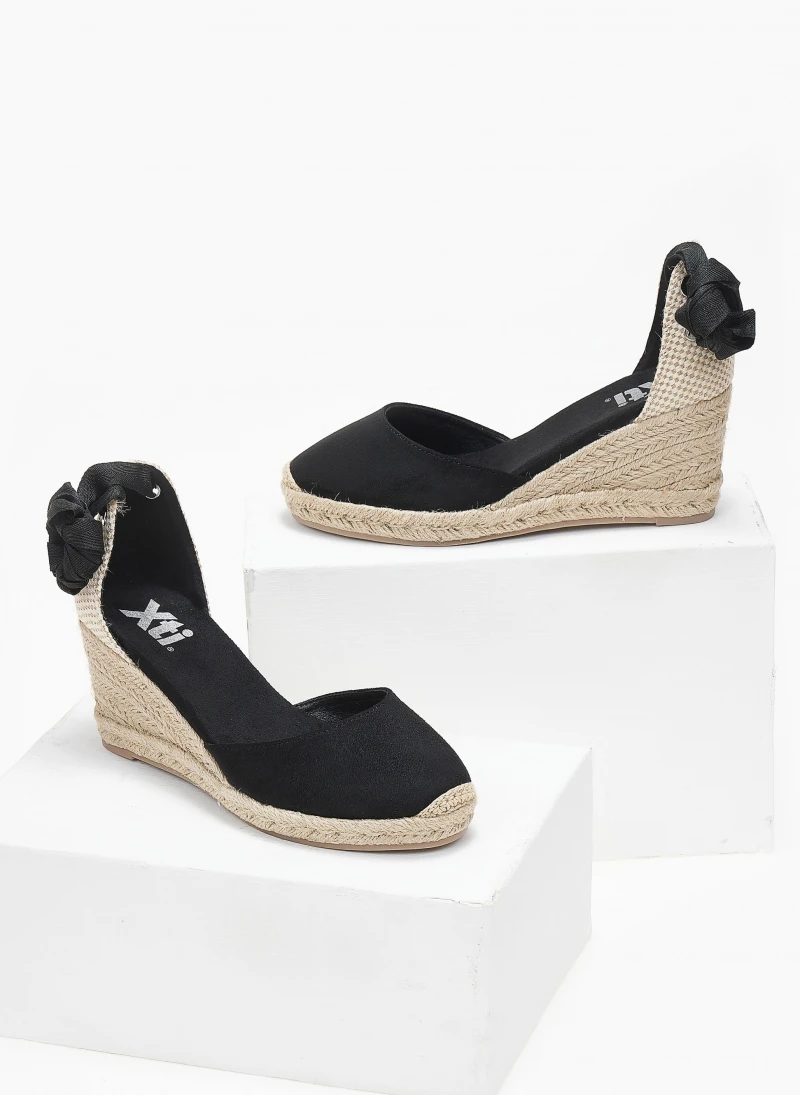 Xti Footwear Εσπαντρίγιες Platform Suede Lace Up Xti 141094 - Μαύρο 5 Xti Footwear Εσπαντρίγιες Platform Suede Lace Up Xti 141094 - Μαύρο - Image 3