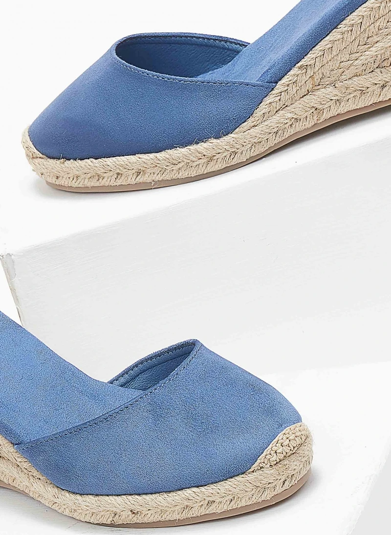 Xti Footwear Εσπαντρίγιες Platform Suede Lace Up Xti 141094 - Μπλε 7 Xti Footwear Εσπαντρίγιες Platform Suede Lace Up Xti 141094 - Μπλε - Image 5