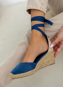 Xti Footwear Εσπαντρίγιες Platform Suede Lace Up Xti 141094 - Μπλε 15 Xti Footwear Εσπαντρίγιες Platform Suede Lace Up Xti 141094 - Μπλε -The Fashion Project κατάστημα platformes suede lace up xti 141094 110252 tt72