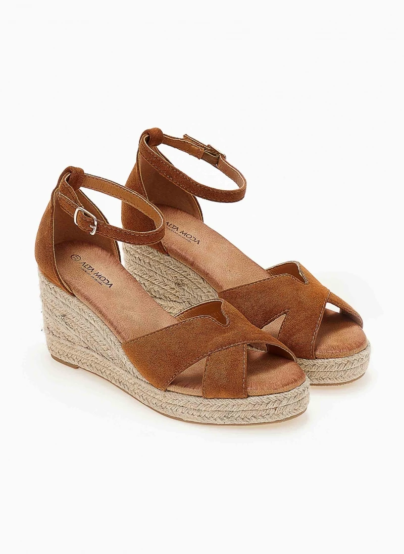 The Fashion Project Πλατφόρμες Suede με μπαρέτα - Ταμπά 4 The Fashion Project Πλατφόρμες Suede με μπαρέτα - Ταμπά - Image 2