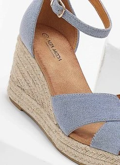 The Fashion Project Πλατφόρμες Suede με μπαρέτα - Ραφ -The Fashion Project κατάστημα platformes suede me mpareta 103591 9vm6