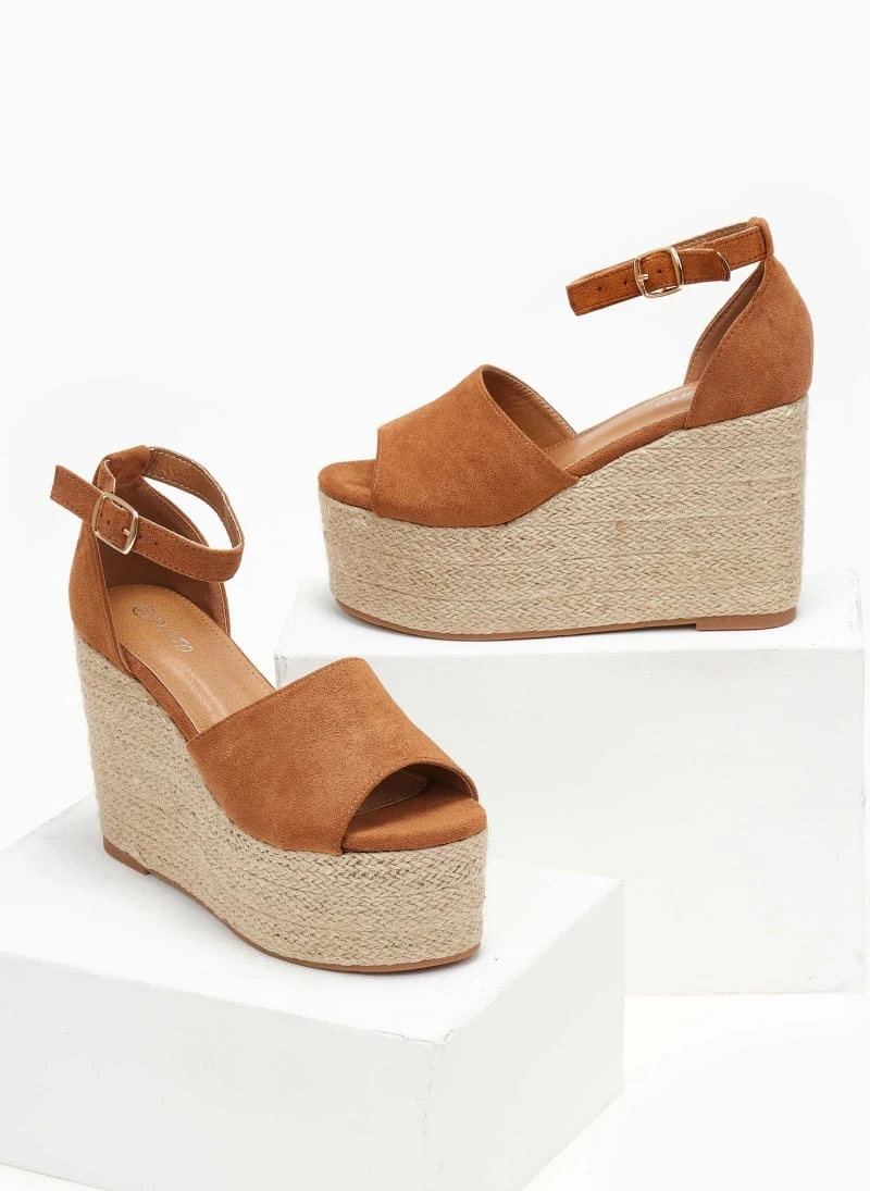 The Fashion Project Πλατφόρμες Suede με μπαρέτα - Ταμπά 4 The Fashion Project Πλατφόρμες Suede με μπαρέτα - Ταμπά - Image 2