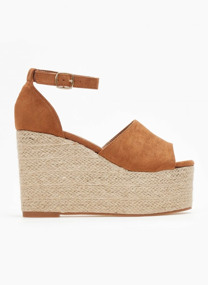 The Fashion Project Πλατφόρμες Suede με μπαρέτα - Ταμπά 3 The Fashion Project Πλατφόρμες Suede με μπαρέτα - Ταμπά