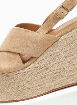 The Fashion Project Πλατφόρμες Suede με σχοινί στη σόλα - Μπεζ 8 The Fashion Project Πλατφόρμες Suede με σχοινί στη σόλα - Μπεζ -The Fashion Project κατάστημα platformes suede me sxoini sti sola 110548 zb2n