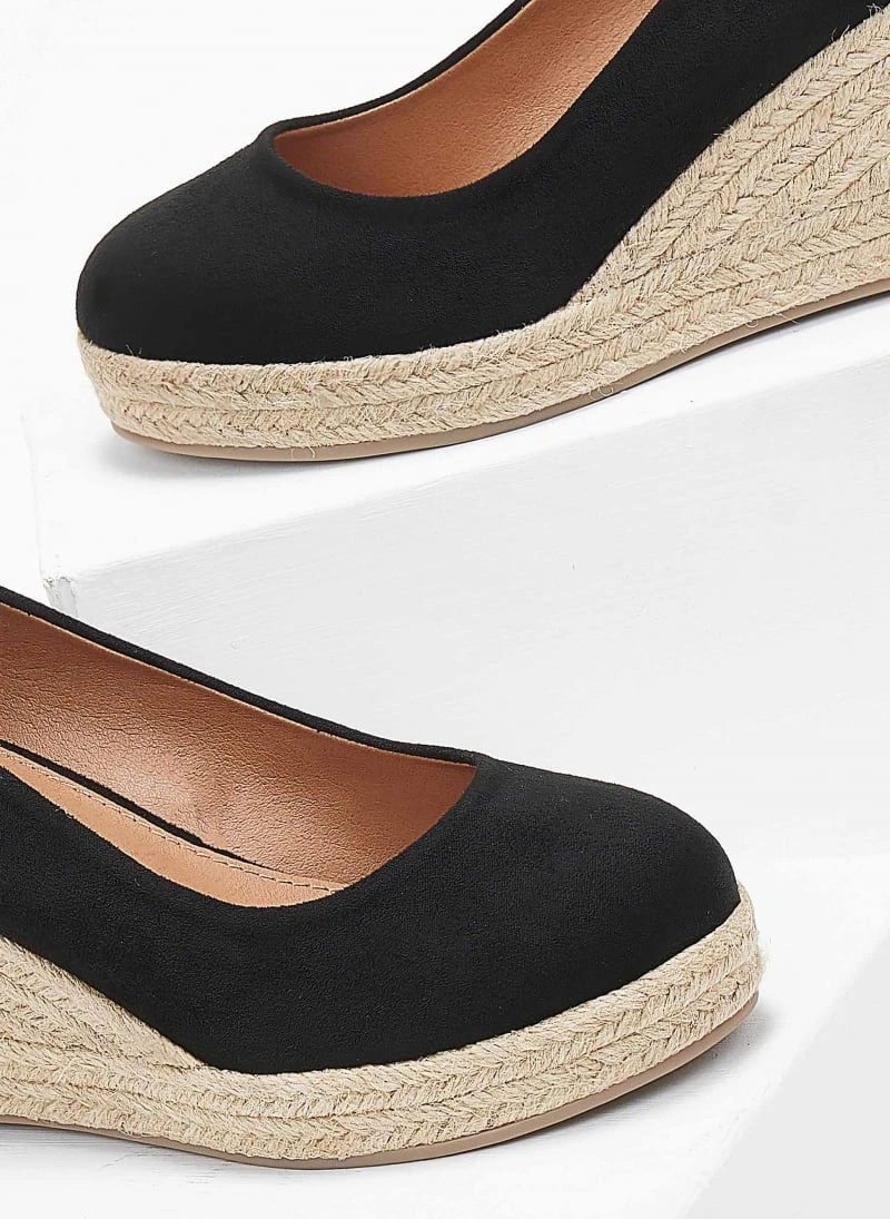 Xti Footwear Πλατφόρμες Suede με σχοίνινη σόλα Xti 141389 - Μαύρο 8 Xti Footwear Πλατφόρμες Suede με σχοίνινη σόλα Xti 141389 - Μαύρο - Image 6