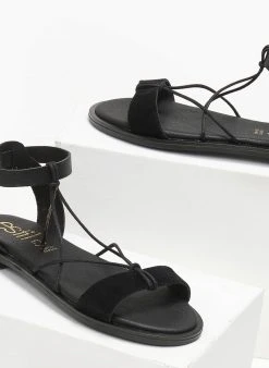 Σανδάλια δερμάτινα Ankle Strap Estil - Μαύρο 8 Σανδάλια δερμάτινα Ankle Strap Estil - Μαύρο -The Fashion Project κατάστημα sandalia dermatina ankle strap estil 110780 5uxu