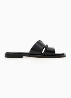 Σανδάλια δερμάτινα με ανοίγματα και στρας Estil - Μαύρο 13 Σανδάλια δερμάτινα με ανοίγματα και στρας Estil - Μαύρο -The Fashion Project κατάστημα sandalia dermatina estil me anoigmata kai strass 104534 jgci