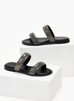 Σανδάλια δερμάτινα με δύο φάσες Estil - Μαύρο 8 Σανδάλια δερμάτινα με δύο φάσες Estil - Μαύρο -The Fashion Project κατάστημα sandalia dermatina estil me duo fases 105036 s22x