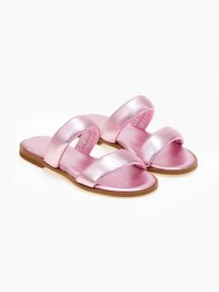 Σανδάλια δερμάτινα μεταλλιζέ Estil - Ροζ 13 Σανδάλια δερμάτινα μεταλλιζέ Estil - Ροζ -The Fashion Project κατάστημα sandalia dermatina estil metallize 105877 0hf0