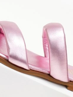 Σανδάλια δερμάτινα μεταλλιζέ Estil - Ροζ 10 Σανδάλια δερμάτινα μεταλλιζέ Estil - Ροζ -The Fashion Project κατάστημα sandalia dermatina estil metallize 105877 b4fl