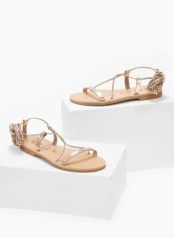 Σανδάλια δερμάτινα με κορδόνια Iris - Χαλκός 8 Σανδάλια δερμάτινα με κορδόνια Iris - Χαλκός -The Fashion Project κατάστημα sandalia dermatina iris me kordonia 103365 976x
