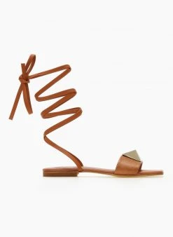 Σανδάλια δερμάτινα με μεγάλο τρουκ Iris - Ταμπά 10 Σανδάλια δερμάτινα με μεγάλο τρουκ Iris - Ταμπά -The Fashion Project κατάστημα sandalia dermatina iris me oversize trouk 105042 iopy