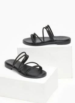 Σανδάλια δερμάτινα με λεπτά λουράκια Tfp - Μαύρο 7 Σανδάλια δερμάτινα με λεπτά λουράκια Tfp - Μαύρο -The Fashion Project κατάστημα sandalia dermatina me lepta lourakia tfp 111756 9yzd