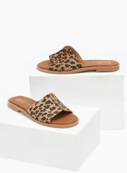 Σανδάλια δερμάτινα με Print Estil - Leopard 9 Σανδάλια δερμάτινα με Print Estil - Leopard -The Fashion Project κατάστημα sandalia dermatina me print estil 110509 3yre
