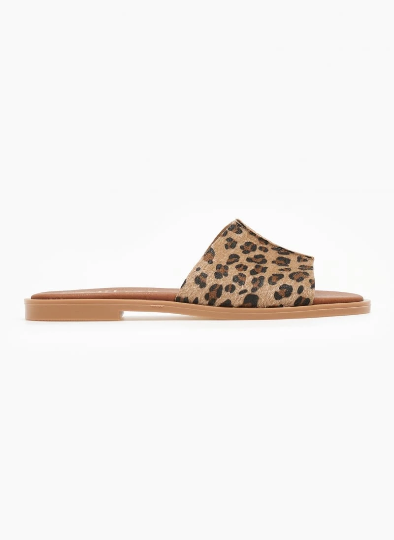 Σανδάλια δερμάτινα με Print Estil - Leopard 4 Σανδάλια δερμάτινα με Print Estil - Leopard - Image 2