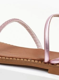 Σανδάλια δερμάτινα με περαστό λουράκι Tfp - Ροζ 13 Σανδάλια δερμάτινα με περαστό λουράκι Tfp - Ροζ -The Fashion Project κατάστημα sandalia dermatina tfp me perasto louraki 105321 nkwx