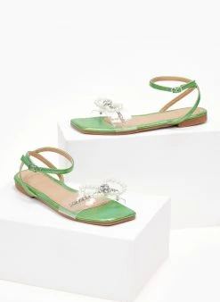 The Fashion Project κατάστημα -The Fashion Project κατάστημα sandalia diafaneia me fiogko kai perles 104775 zob0