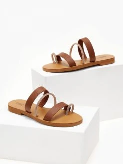 The Fashion Project Σανδάλια δερμάτινα με λουράκια και Strass Estil - Ταμπά 9 The Fashion Project Σανδάλια δερμάτινα με λουράκια και Strass Estil - Ταμπά -The Fashion Project κατάστημα sandalia estil dermatina me leptes fases kai stras 105457 sxvl