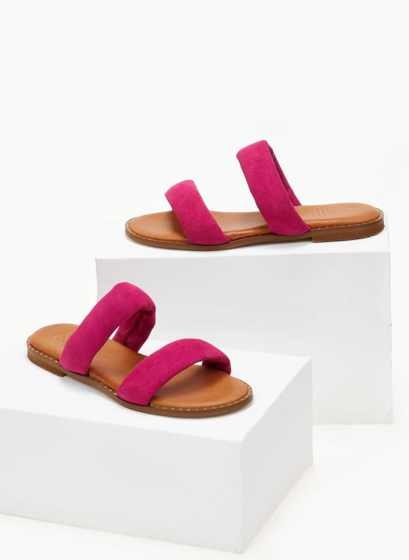 Σανδάλια καστόρινα με Pufffed φάσες Estil - Φούξια 4 Σανδάλια καστόρινα με Pufffed φάσες Estil - Φούξια - Image 2