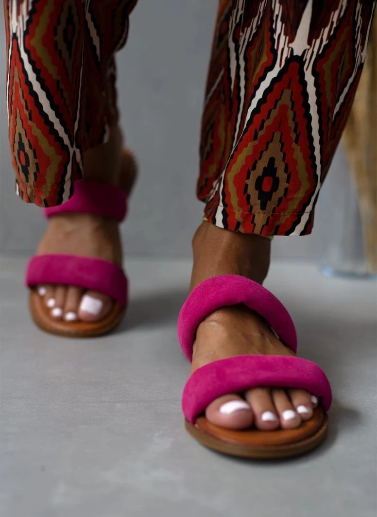 Σανδάλια καστόρινα με Pufffed φάσες Estil - Φούξια 6 Σανδάλια καστόρινα με Pufffed φάσες Estil - Φούξια - Image 4