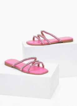 The Fashion Project Σανδάλια με στρας και λοξά λουράκια - Φούξια 11 The Fashion Project Σανδάλια με στρας και λοξά λουράκια - Φούξια -The Fashion Project κατάστημα sandalia me loksa lourakia me strass 101081 zv2p