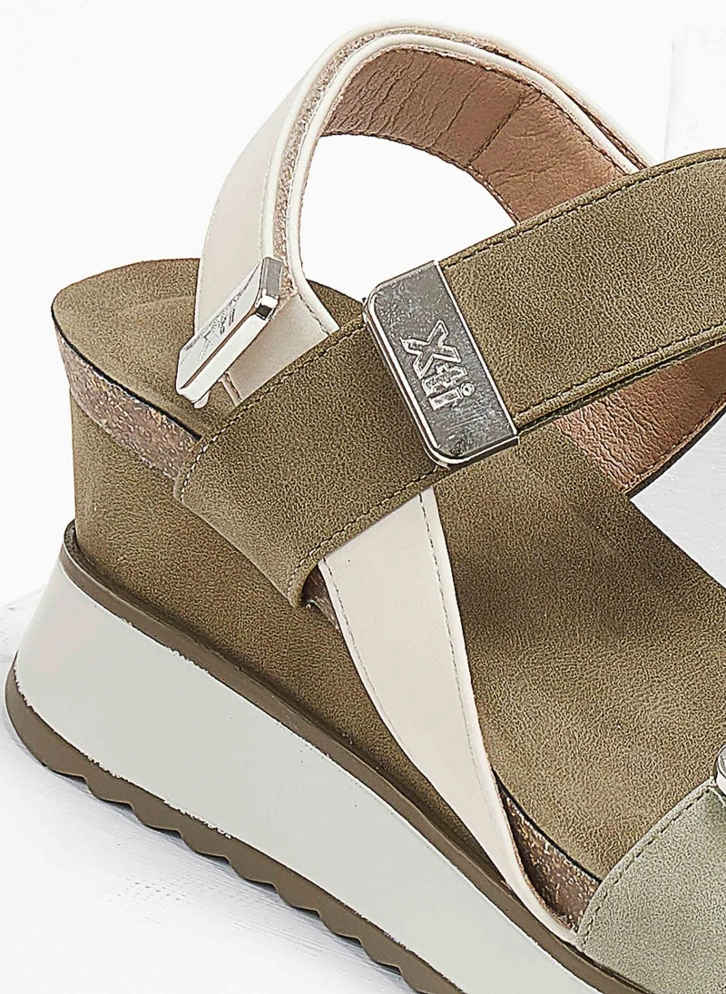 Xti Footwear Πλατφόρμες Sporty με Velcro Xti 141095 - Χακί 5 Xti Footwear Πλατφόρμες Sporty με Velcro Xti 141095 - Χακί - Image 3