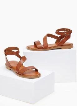 Σανδάλια δερμάτινα με δέσιμο στον αστράγαλο Tfp - Ταμπά 13 Σανδάλια δερμάτινα με δέσιμο στον αστράγαλο Tfp - Ταμπά -The Fashion Project κατάστημα sandalia tfp dermatina me desimo ston astragalo 101258 01t3